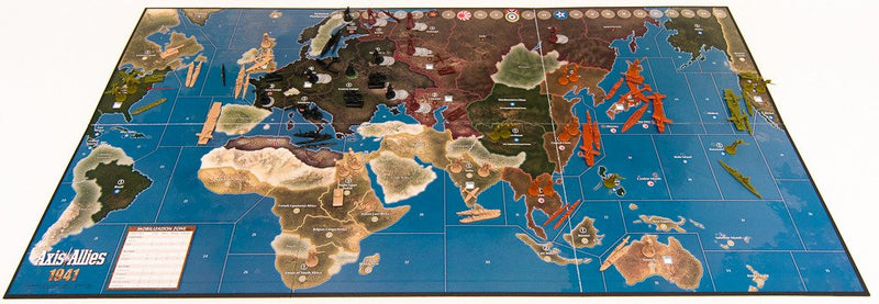 Axis and Allies 1941 [Board Game, 2-5 Players] Board Game Hasbro   
