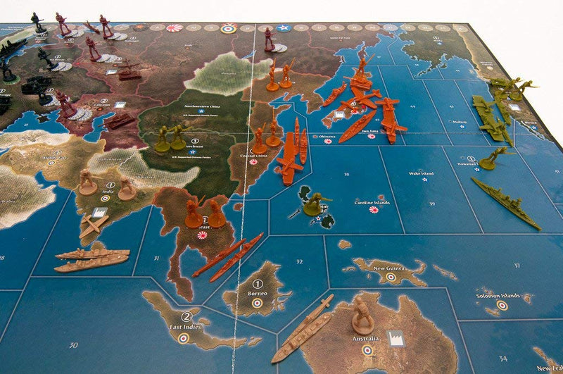 Axis and Allies 1941 [Board Game, 2-5 Players] Board Game Hasbro   