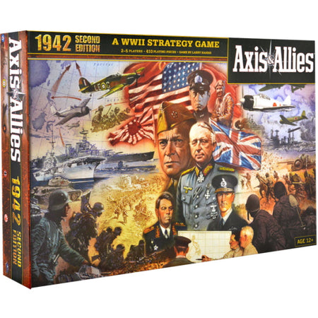 Axis & Allies 1942 - Second Edition [Board Game, 2-5 Players] Board Game Avalon Hill Games   