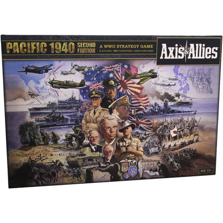 Axis & Allies Pacific 1940 [Board Game, 2-4 Players] Board Game Hasbro   