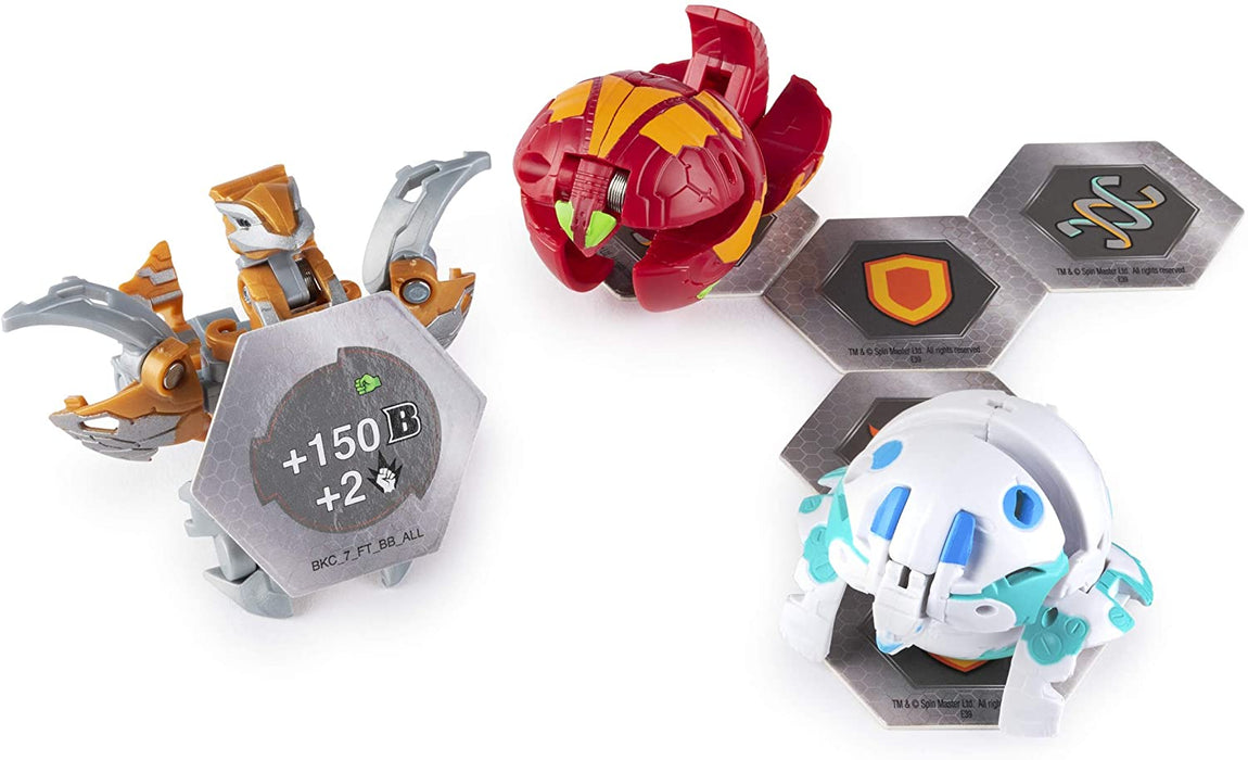 Bakugan, Battle Brawlers Starter Set with Transforming Creatures, Aquos  Pyravian, for Ages 6 & Up