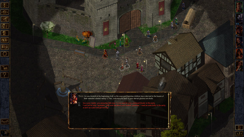 Baldur's Gate - Enhanced Edition / Siege of Dragonspear / Baldur's Gate II - Enhanced Edition [PlayStation 4] PlayStation 4 Video Game SkyBound Games