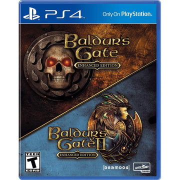 Baldur's Gate - Enhanced Edition / Siege of Dragonspear / Baldur's Gate II - Enhanced Edition [PlayStation 4] PlayStation 4 Video Game SkyBound Games