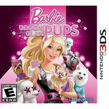 Barbie: Groom and Glam Pups [Nintendo 3DS] Nintendo 3DS Video Game Little Orbit   