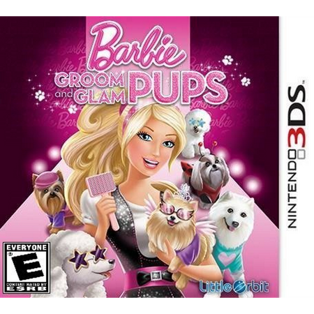 Barbie: Groom and Glam Pups [Nintendo 3DS] Nintendo 3DS Video Game Little Orbit   