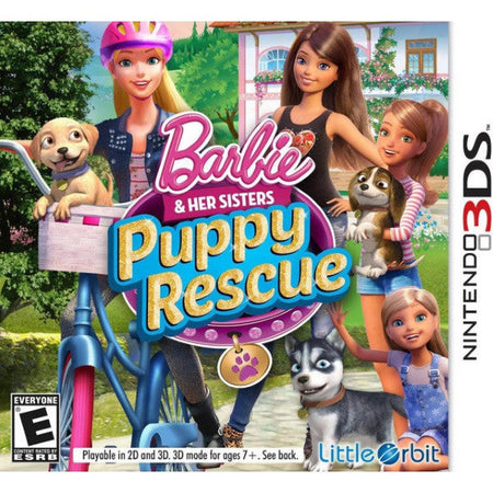 Barbie and Her Sisters: Puppy Rescue [Nintendo 3DS] Nintendo 3DS Video Game Little Orbit   
