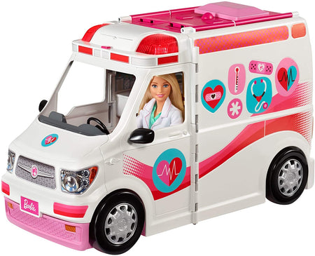 Barbie Care Clinic - Ambulance and Hospital Playset [Toys, Ages 3+] Toys & Games Mattel   