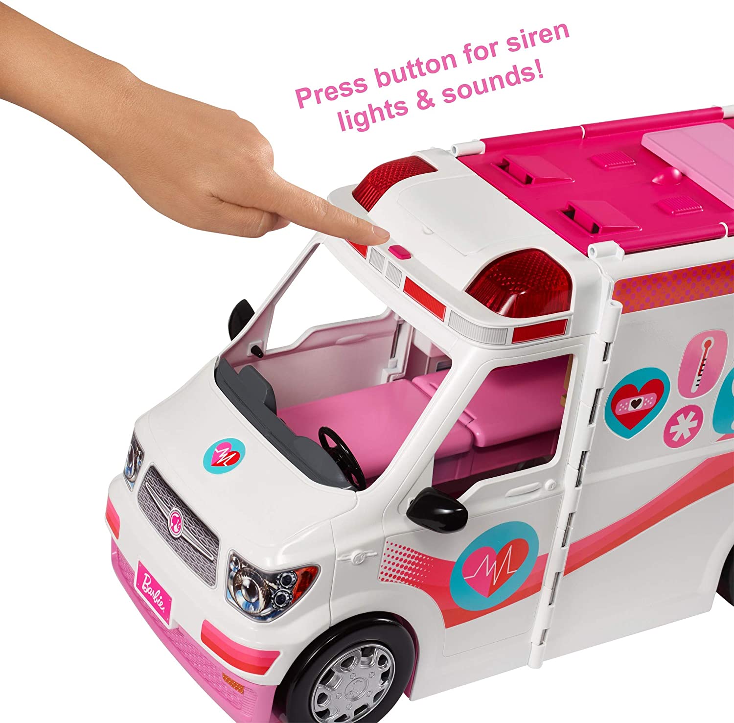 Barbie ambulance online