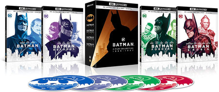 Batman 4-Film Collection 4K [Blu-ray + 4K UHD + Digital] DVDs & Blu-Rays Warner Bros.   