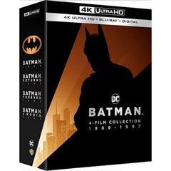 Batman 4-Film Collection 4K [Blu-ray + 4K UHD + Digital] DVDs & Blu-Rays Warner Bros.   