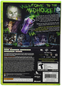 Batman: Arkham Asylum - Game of the Year Edition [Xbox 360] Xbox 360 Video Game Warner Bros.   