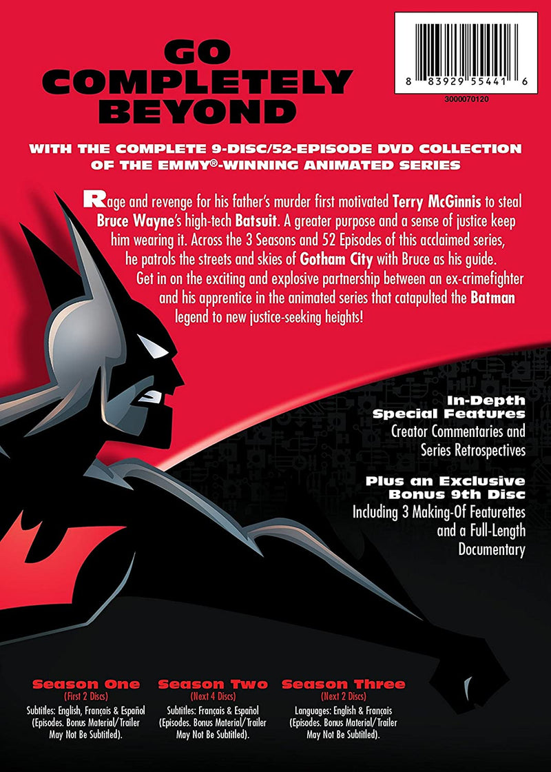 Batman Beyond: The Complete Series - Seasons 1-3 [DVD Box Set] DVDs & Blu-Rays Warner Brothers   