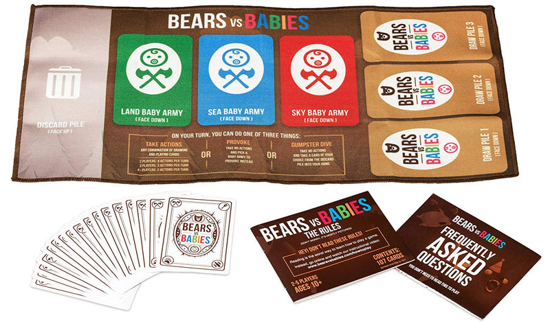 Bears vs. Babies Card Game Asmodee   