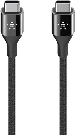 Belkin MIXIT DuraTek Kevlar 4' USB-C to USB-C Cable - Black [Electronics] Electronics Belkin   