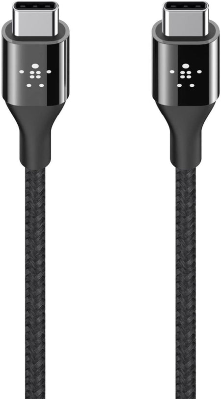 Belkin MIXIT DuraTek Kevlar 4' USB-C to USB-C Cable - Black [Electronics] Electronics Belkin   