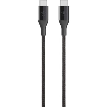 Belkin MIXIT DuraTek Kevlar 4' USB-C to USB-C Cable - Black [Electronics] Electronics Belkin   