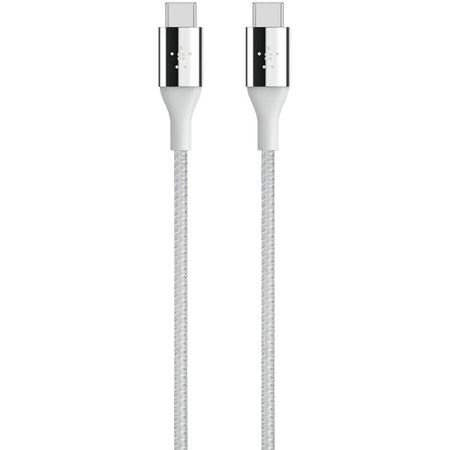 Belkin MIXIT DuraTek Kevlar 4' USB-C to USB-C Cable - Silver [Electronics] Electronics Belkin   