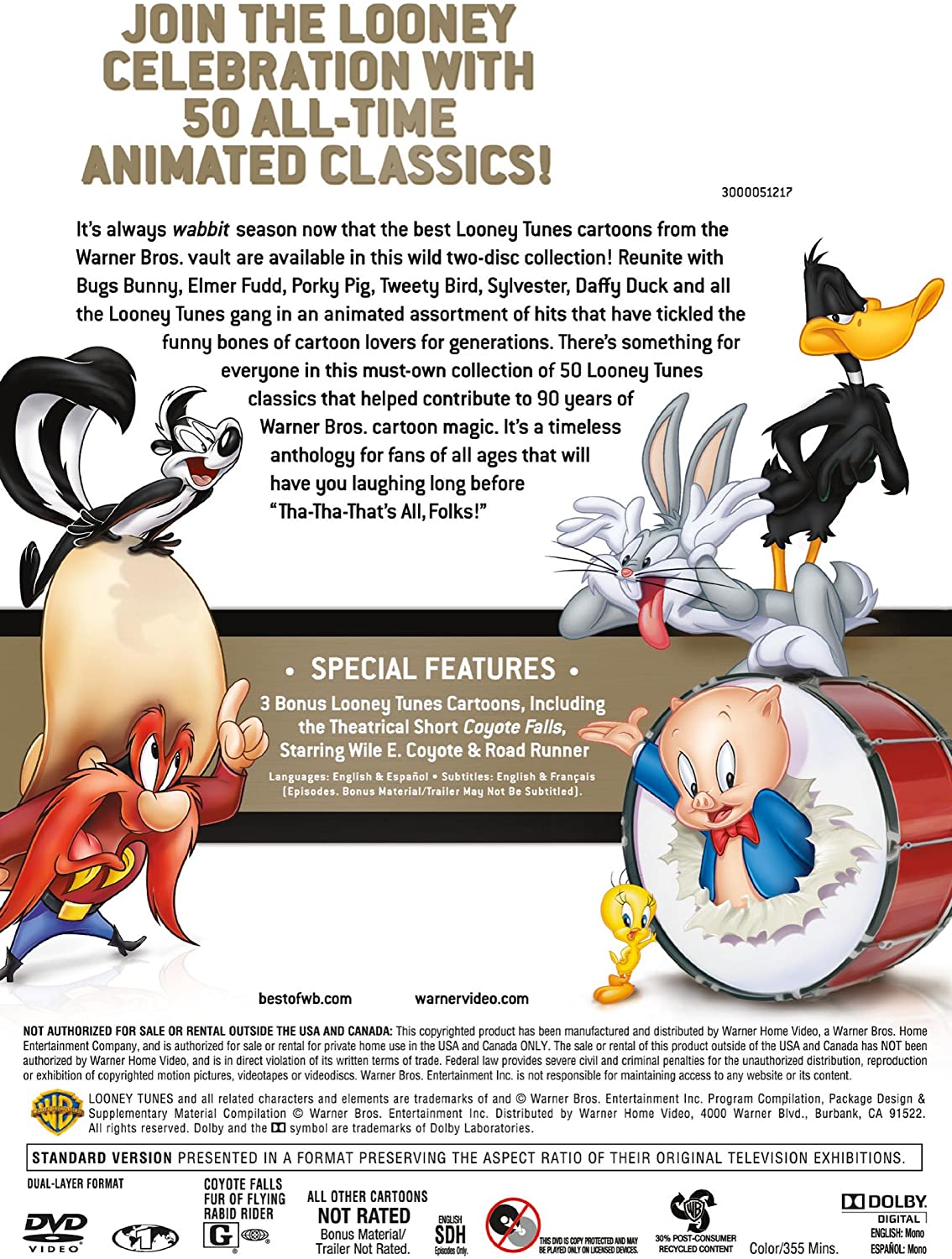 BESTofWARNER BROS.50FILM Collection ワーナー Best of Warner