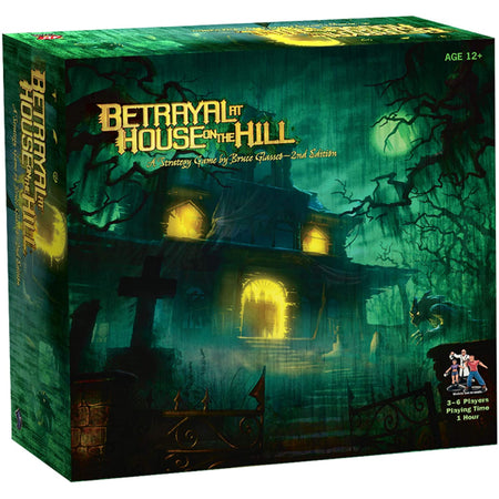 Betrayal at House on the Hill - 2nd Edition [Board Game, 3-6 Players] Board Game Avalon Hill Games   