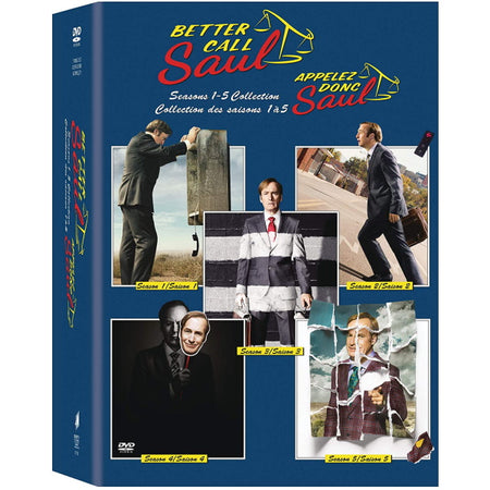 Better Call Saul: Seasons 1-5 Collection [DVD Box Set] DVDs & Blu-Rays Universal Studios   