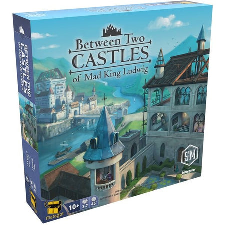 Between Two Castles of Mad King Ludwig [Board Game, 2-7 Players] Board Game Stonemaier Games   