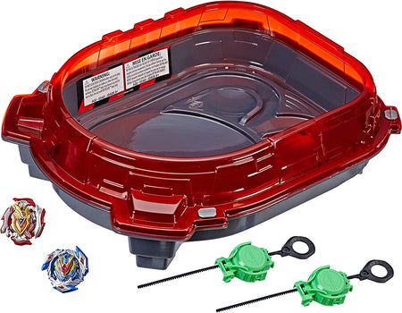 Beyblade Burst Turbo Slingshock Rail Rush Battle Set [Toys, Ages 8+] Toys & Games Hasbro   