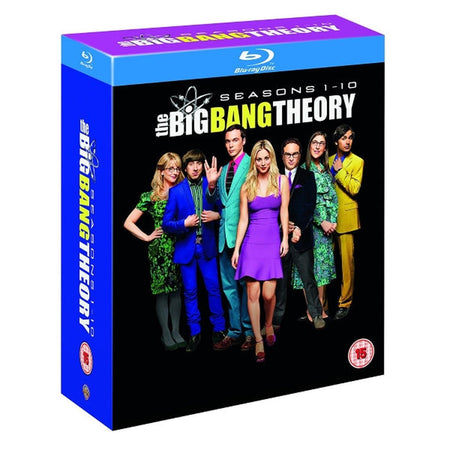The Big Bang Theory: Seasons 1-10 [Blu-Ray Box Set] DVDs & Blu-Rays Warner Bros.   