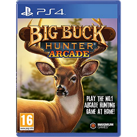 Big Buck Hunter Arcade [PlayStation 4] PlayStation 4 Video Game Maximum Games   