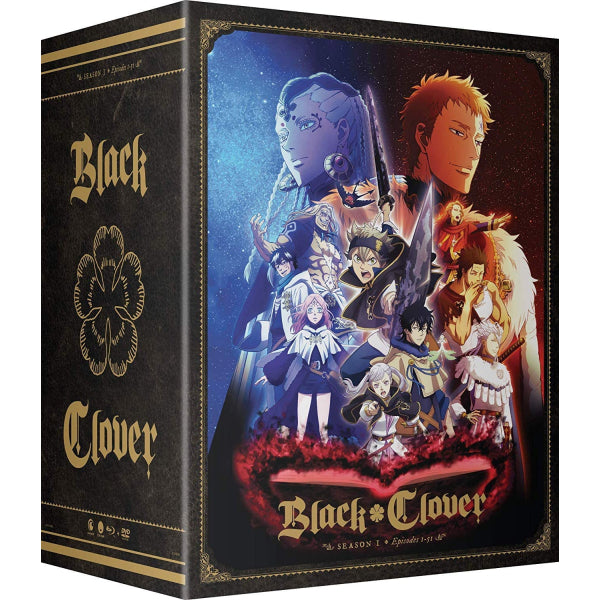 Black high quality Clover Season 3 Part 3 Blu-Ray + DVD Combo Limited Edition Collectors Box