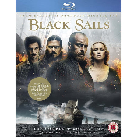 Black Sails: The Complete Collection - Seasons 1-4 [Blu-ray Box Set] DVDs & Blu-Rays Warner Brothers   