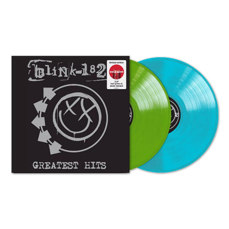 Blink-182 - Greatest Hits Limited Edition Leaf Green & Aqua Opaque Vinyl [Audio Vinyl] Audio CD/Vinyl Geffen Records   