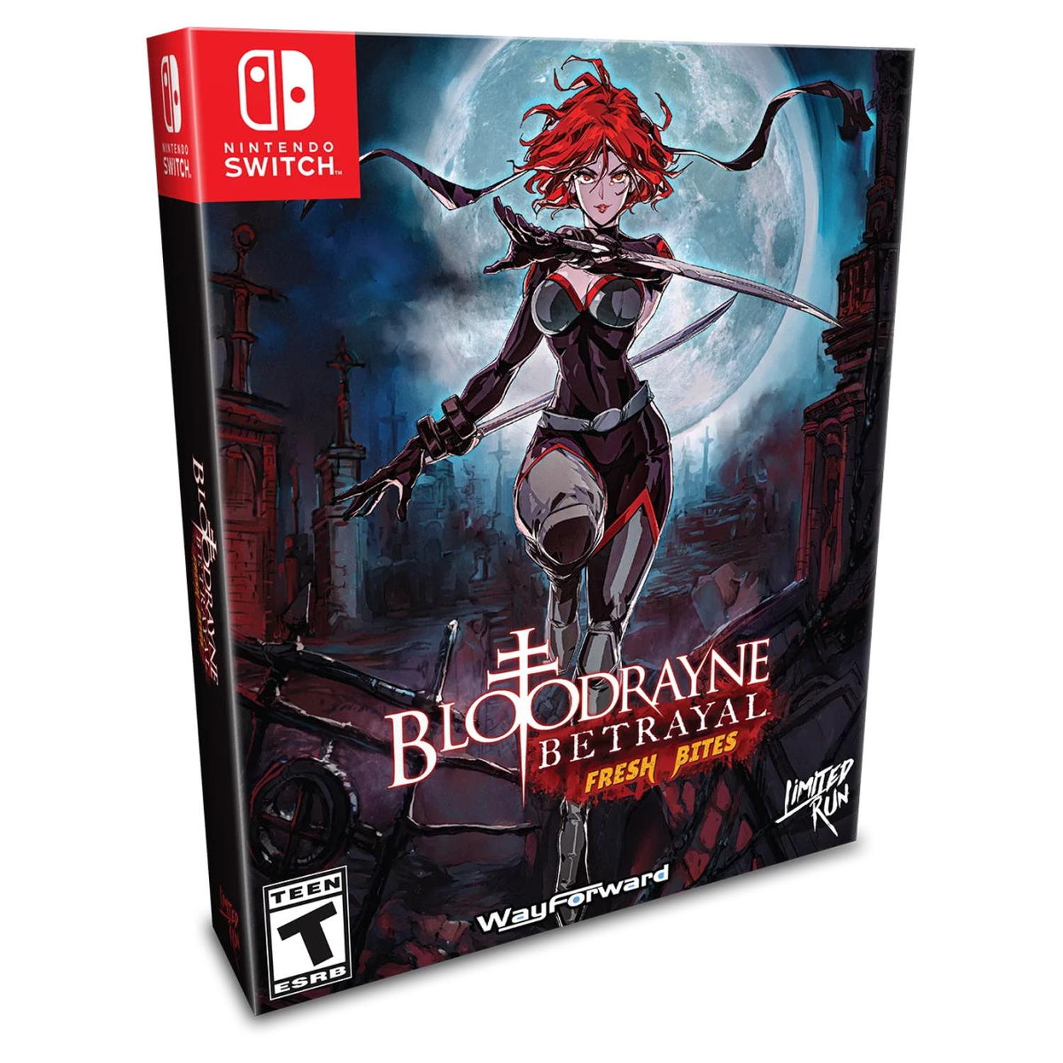 Nintendo Switch BLOODRAYNE BETRAYAL FRESH BITES switch BloodRayne Betrayal: Fresh Bites - Collector's Edition - Limited