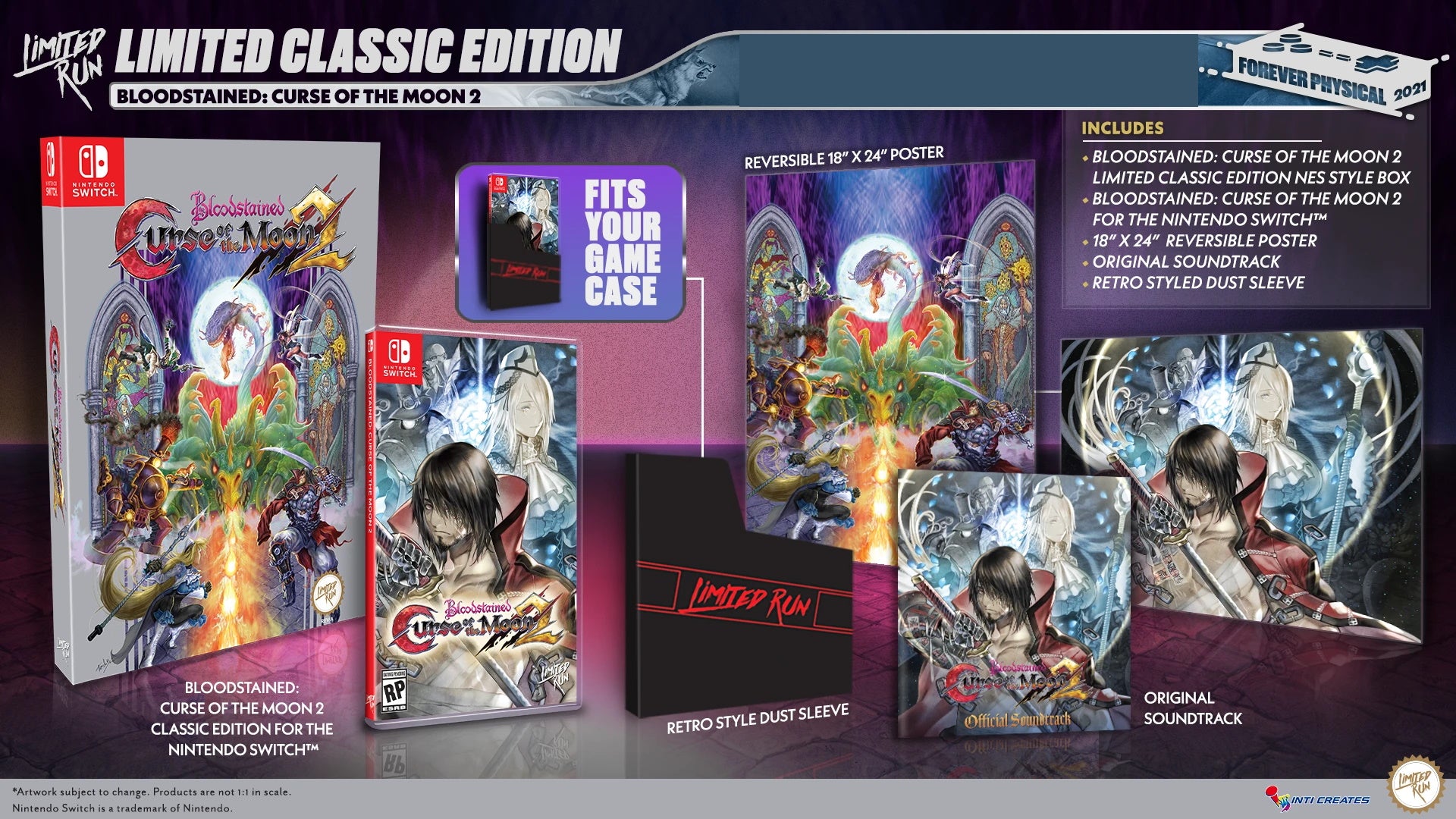 Bloodstained: Curse of the Moon 2 - Classic Edition - Limited Run #98 –  Shopville