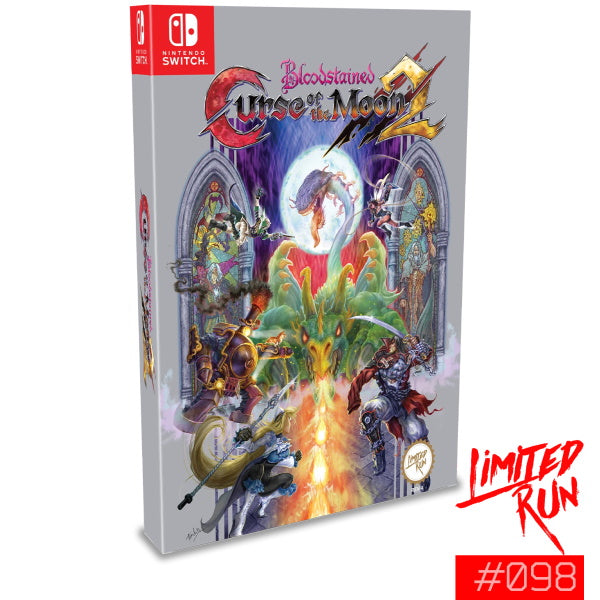 Bloodstained: Curse of the Moon 2 - Classic Edition - Limited Run #98 [Nintendo Switch] Nintendo Switch Video Game Limited Run Games   