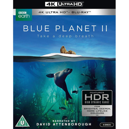 Blue Planet II - 4K [Blu-Ray Box Set + 4K UHD] DVDs & Blu-Rays BBC   