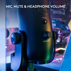 Blue Yeti USB Microphone - Blackout [Electronics] Electronics Logitech   