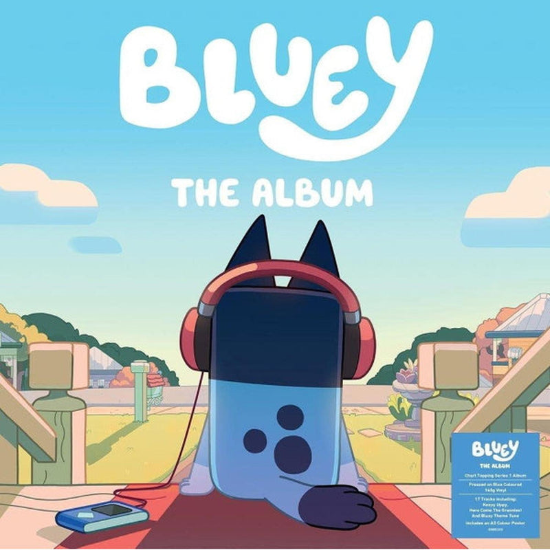 Bluey The Album - Limited Edition Bluey Colored Vinyl w/ Poster [Audio Vinyl] Audio CD/Vinyl Demon Records   