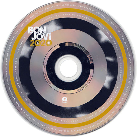 Bon Jovi - 2020 [Audio CD] Audio CD/Vinyl Island Records   