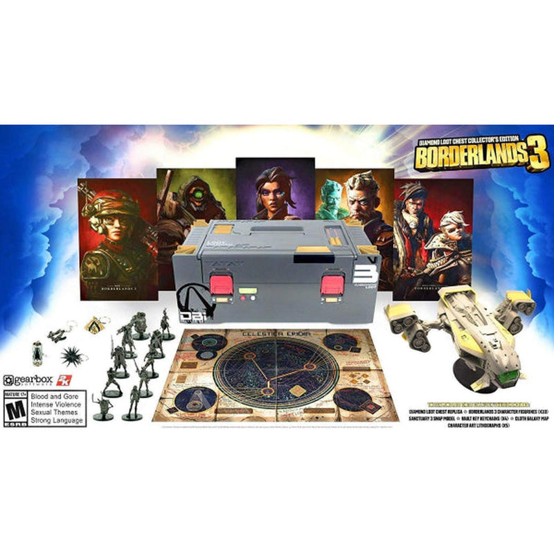 Borderlands 3 - Diamond Loot Chest Collector's Edition [PlayStation 4] PlayStation 4 Video Game 2K Games   