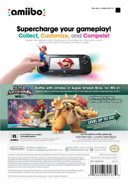 Bowser Amiibo - Super Smash Bros. Series [Nintendo Accessory] Nintendo Accessories Nintendo   