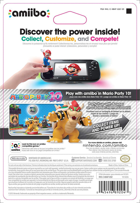 Bowser Amiibo - Super Mario Series [Nintendo Accessory] Nintendo Accessories Nintendo   