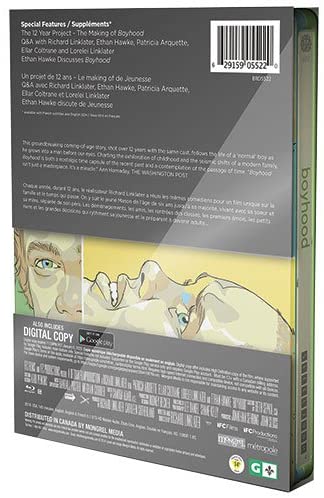 Boyhood - Mondo x SteelBook #002 [Blu-ray] DVDs & Blu-Rays Mongrel Media   