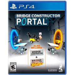 Bridge Constructor Portal [PlayStation 4] PlayStation 4 Video Game Sony   