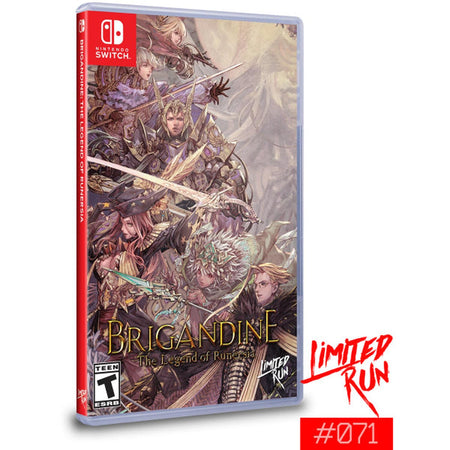 Brigandine: The Legend of Runersia - Limited Run #071 [Nintendo Switch] Nintendo Switch Video Game Limited Run Games   