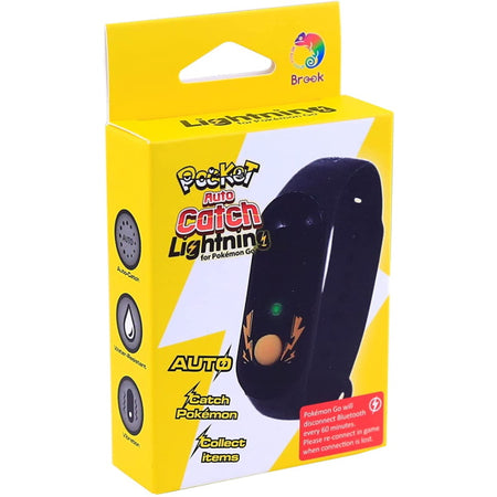 Brook Pocket Auto Catch Lightning Wristband for Pokemon Go - iPhone & Android [Toys] Toys & Games Brook Gaming   