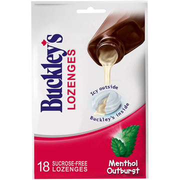 Buckley's Cough Lozenges - Menthol Outburst - 18 Count [Healthcare] Healthcare Buckley's   