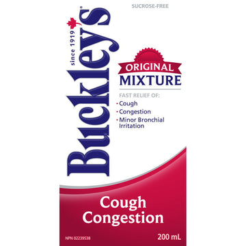 Buckley's Original Mixture Cough Syrup for Cough and Congestion Relief - 200 mL [Healthcare] Healthcare Buckley's   