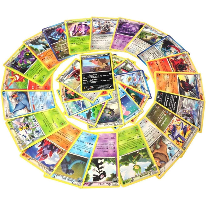 Bulk Pokemon Cards: 25 Rare Pokemon Cards with 100 HP or Higher Card Game Pokemon   