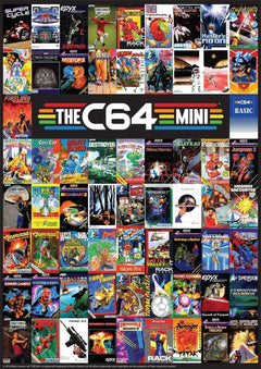 The C64 Mini Micro Commodore Console + Joystick [Retro Video Game Console System] Retro Systems Retro Games Ltd.