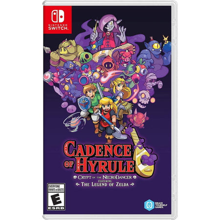 Cadence of Hyrule: Crypt of the NecroDancer Featuring The Legend of Zelda [Nintendo Switch] Nintendo Switch Video Game Brace Yourself Games   